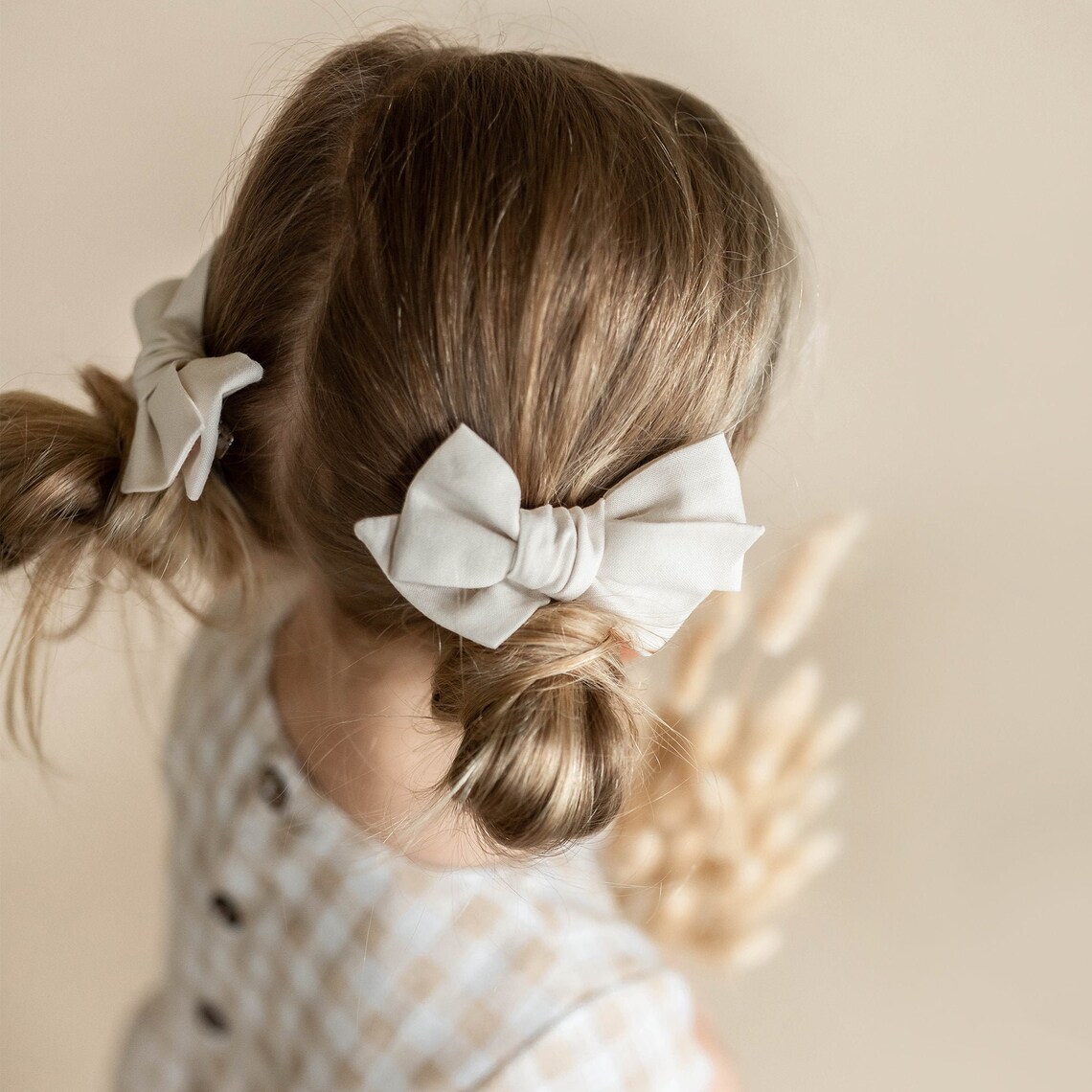 Pigtail Bows Pigtail Bow Set Pigtail Hair Bows Pigtail Hair Etsy