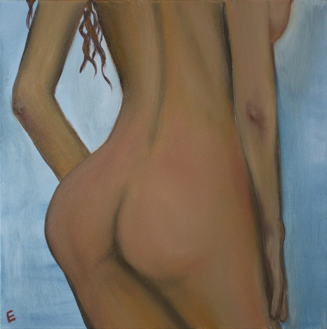 ru nudist girl Nude Girl Topless Female Buttocks Chest Bedroom Original Painting Erotic  Woman Oil Painting Wall Decor Elena Grigorenko 20 X 20 Inches - Etsy