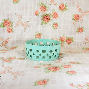 Handmade Light Blue Berry Bowl