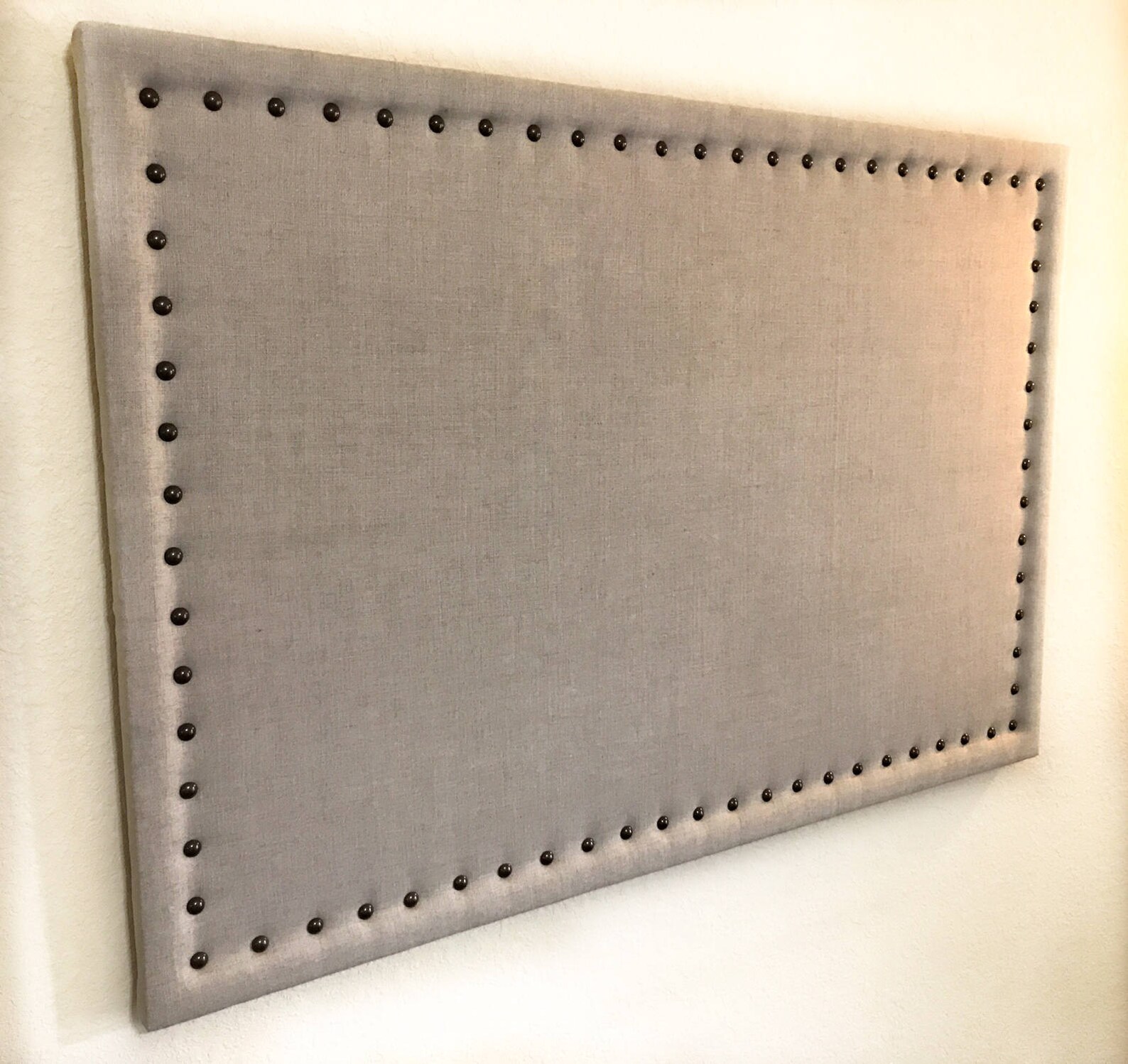 Extra Large 23 X 35 Classic Linen Fabric Cork Board Classic Etsy