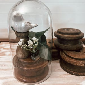 Rustic Vintage Wooden Spools, Wooden Risers, Farmhouse Home Decor
