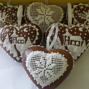 3D heart Metal mold for baking image 6