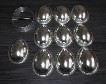 3D large egg BIG SET - WHOLESALE price 100 molds + 10 cutters