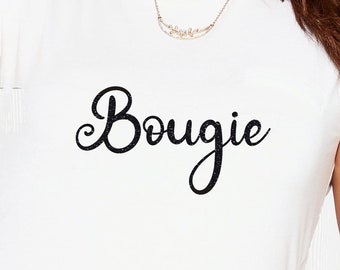 Bougie Trending Slogan Plus Tamaño Fuller Figura Curve Fit Sweet Curves Camiseta Top