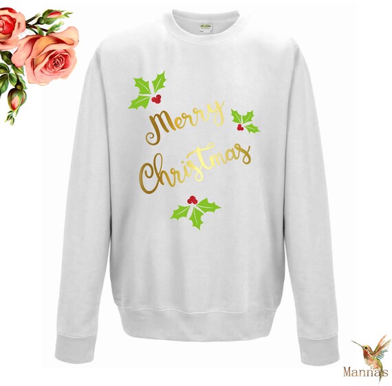Gold christmas jumper deals