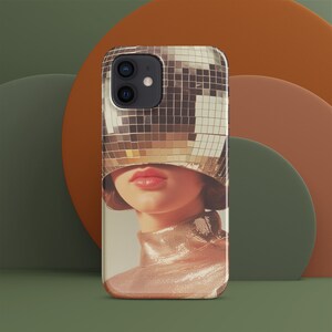 Disco iPhone Case Retro Disco Phone Case - Etsy