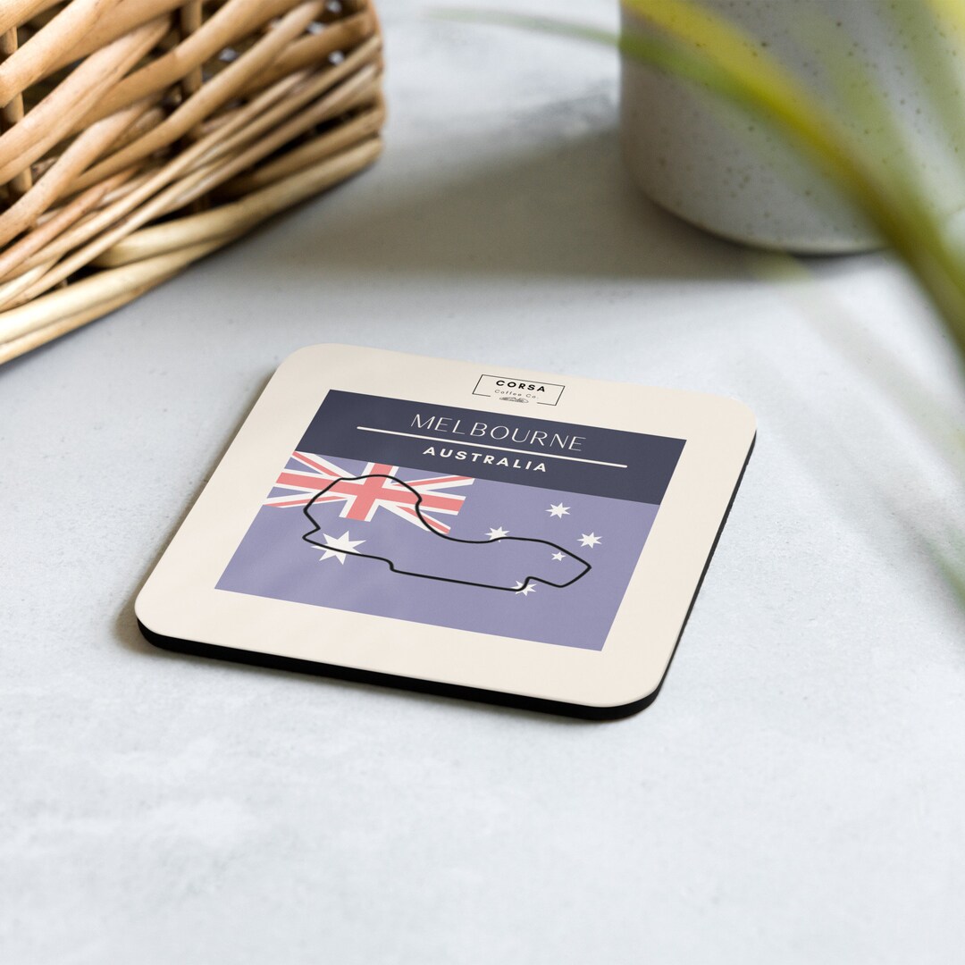 F1 Coasters Melbourne Formula 1 Merch Formula One Etsy Australia