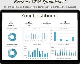 Dynamic Business Dashboard: Instant Insights for Small Business Success!