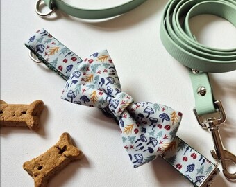 Sage Forest Bowtie: Water Resistant, Durable, Over-the-collar