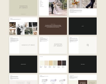Brand Guidelines Template — Graphic Designer InDesign Template