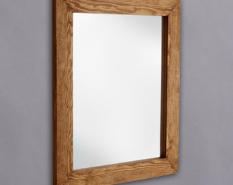 Old Wood Framed Mirror B