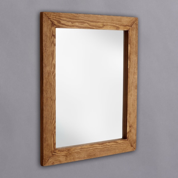 Old Wood Framed Mirror B