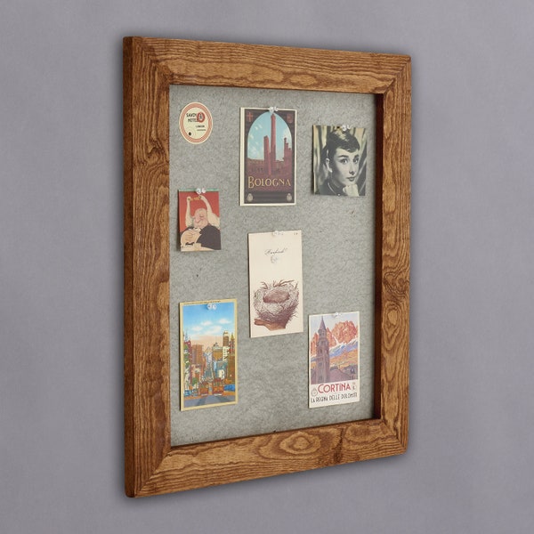 Wood Framed Pinboard, Noticeboard