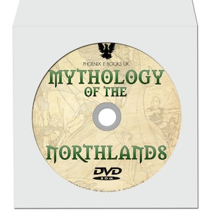 MYTHOLOGY of the NORTH 200 vintage books pdf on DVD-Rom Norse, Vikings, Teuton, Odin, Sagas, Vintage Images, Myths