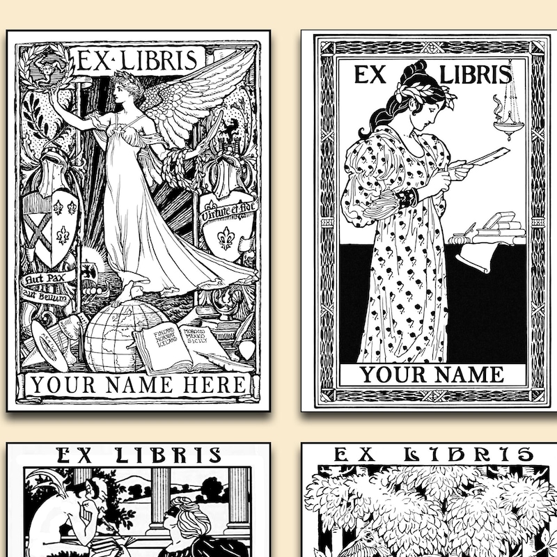 Bookplates - Etsy UK