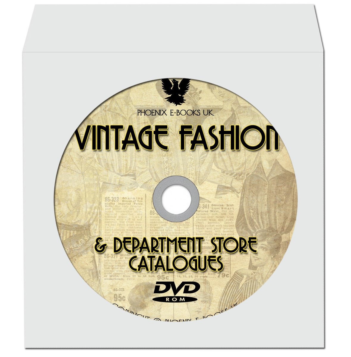 60 VINTAGE FASHION Department Store Catalogues on DVD Eatons