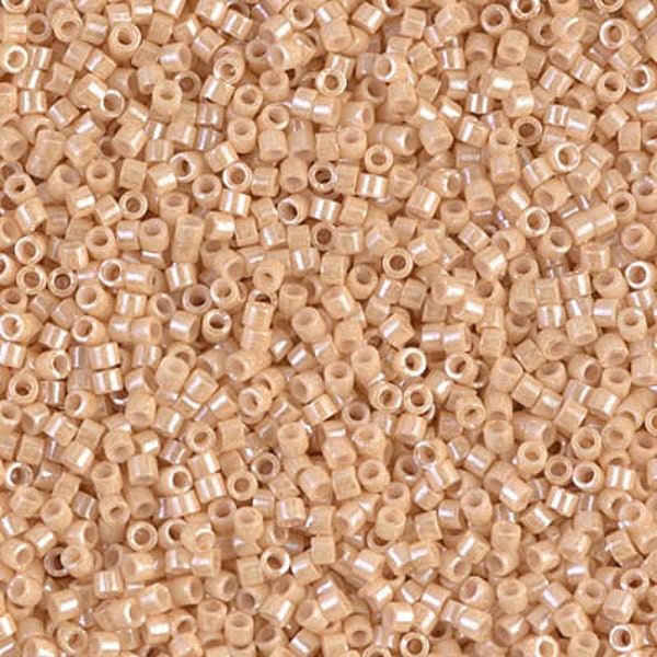 10 gr DB0205 Ceylon Beige Miyuki Delica Beads 10 25 50 grams size 11/0 Wholesale Miyuki Seed Beads