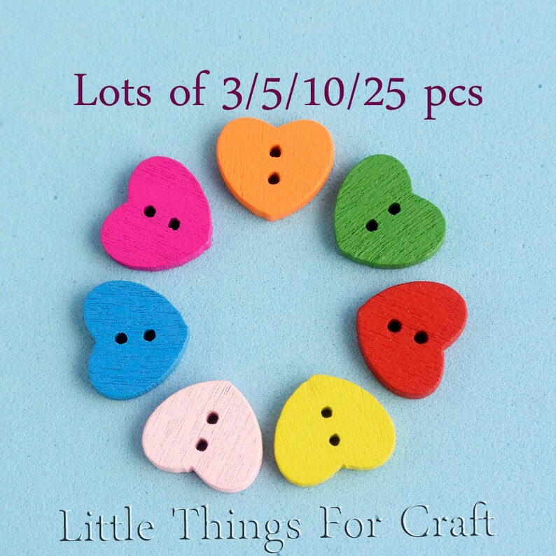 wooden craft buttons bulk