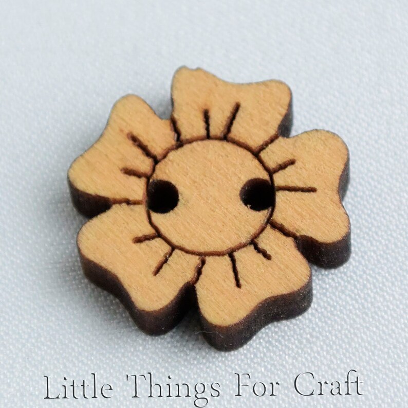 wooden craft buttons bulk