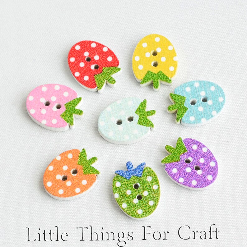 wooden craft buttons bulk