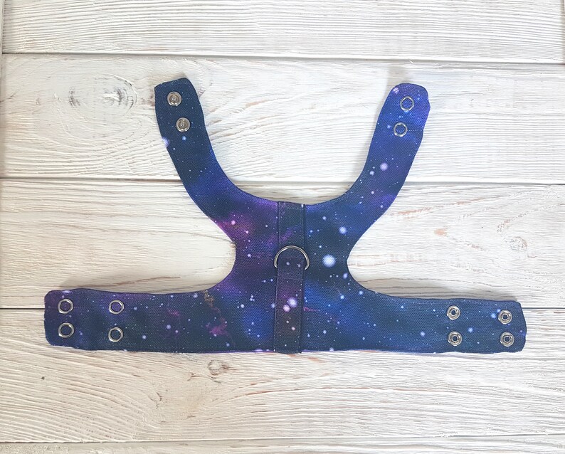 Waterproof Galaxy Small Dog Harness Etsy
