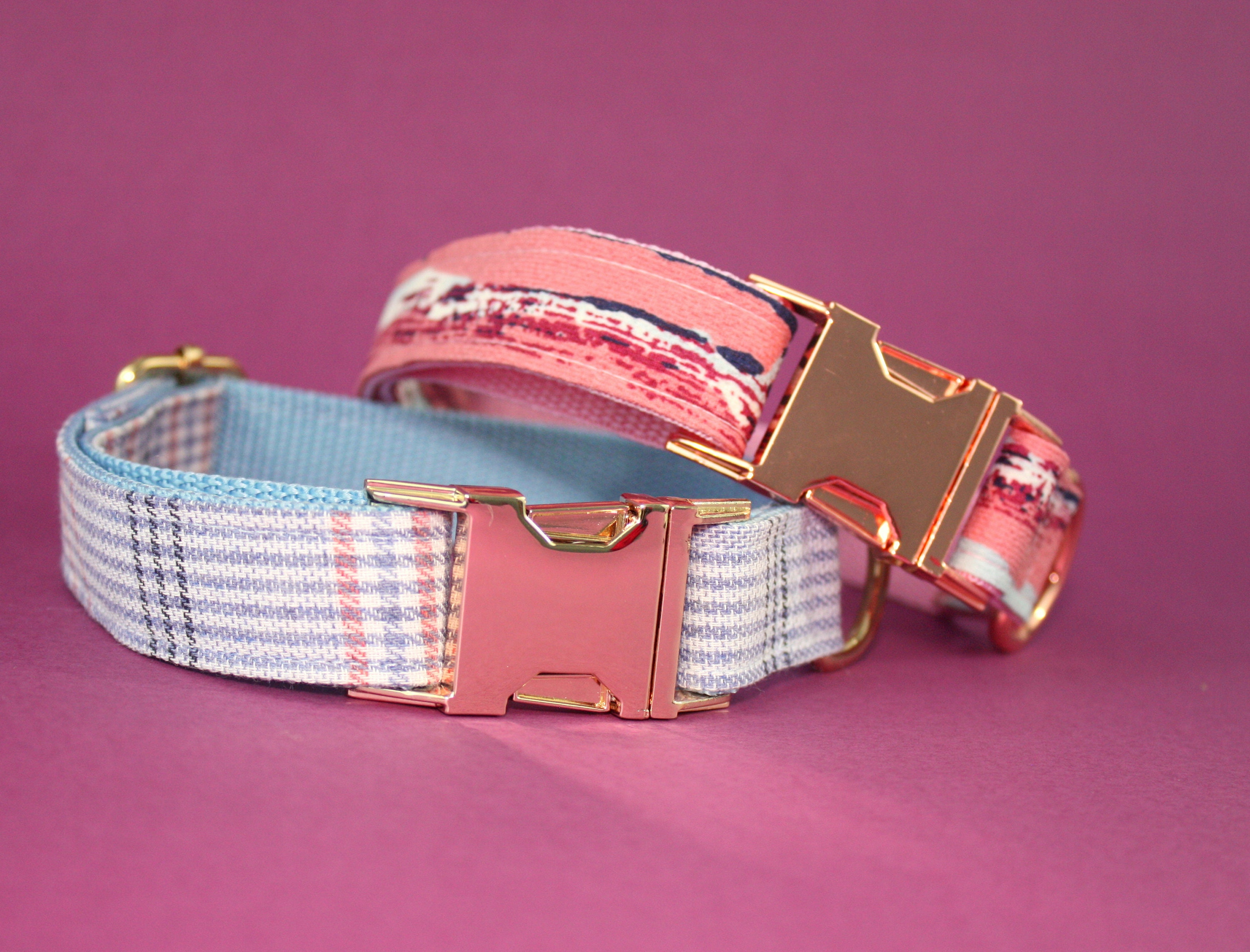 Pink girl dog collar Etsy