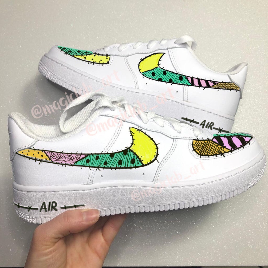 Nike Air Force 1 Custom snoopy Hand Painted | Etsy