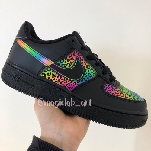 Nike 1 jungle Hand Painted - Etsy