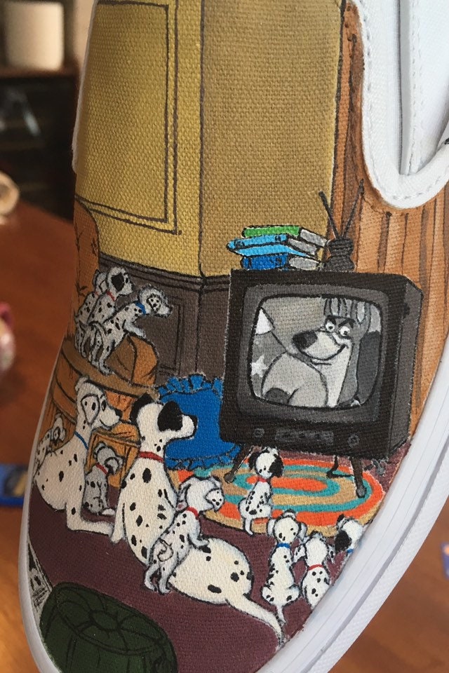 disney vans dalmatians