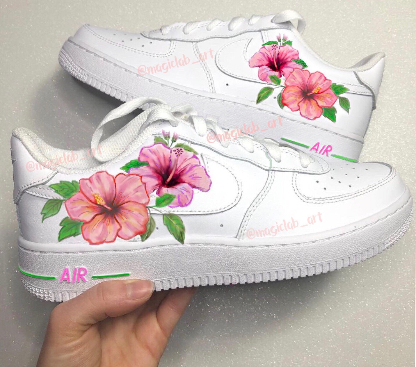 Acostado silencio conservador Benutzerdefinierte Nike Air Force 1 Blumen - Etsy Österreich