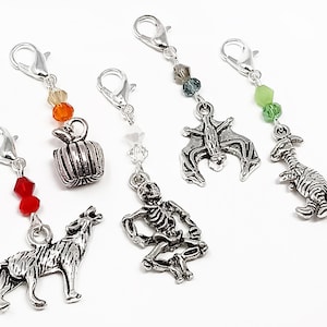 Halloween - Progress Keepers / Stitch Markers
