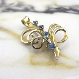 Gold Plated Brooch