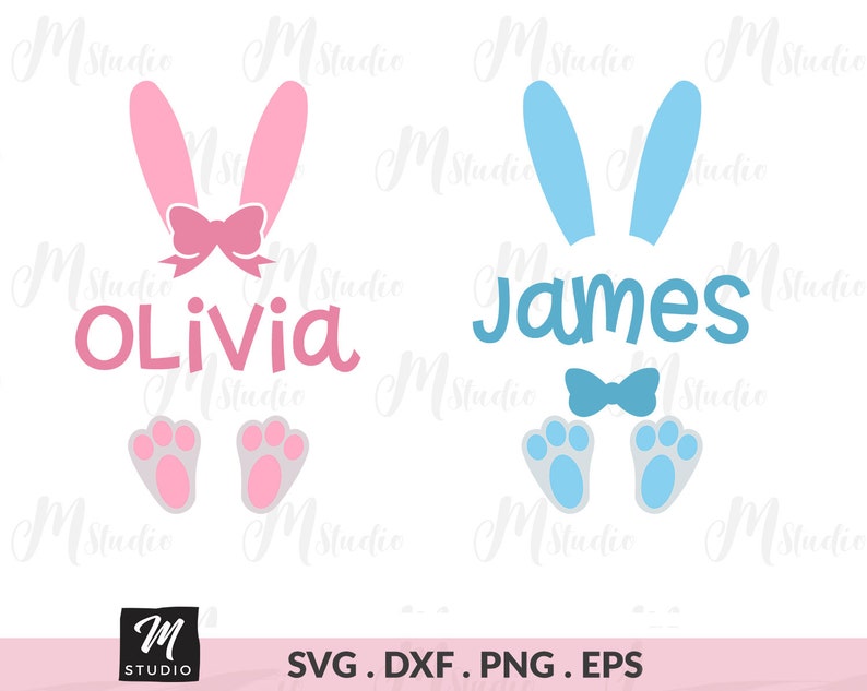 Download Bunny Ears and Feet svg Easter svg Commercial & Personal ...