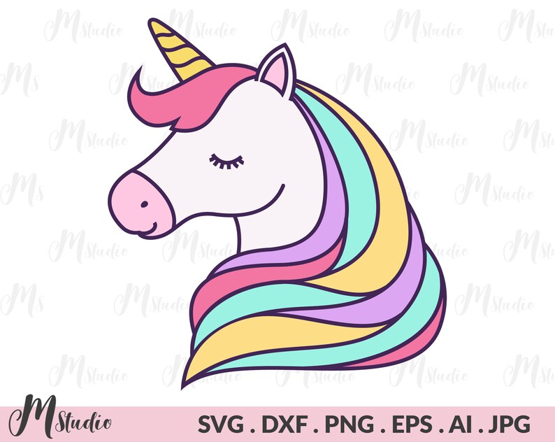 Download Kids Crafts Paper Party Kids Cute Unicorn Svg Unicorn Clip Art Unicorn Face Svg Unicorn Head Svg Unicorn Svg Cricut Silhouette Cut File
