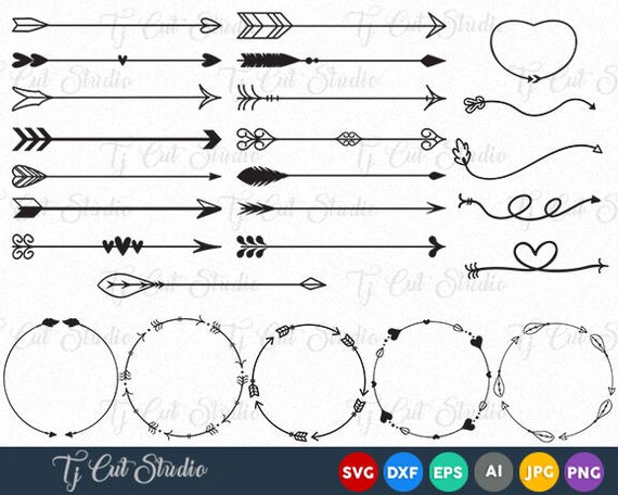 arrow circles svg arrow vector circles arrow svg arrow etsy arrow circles