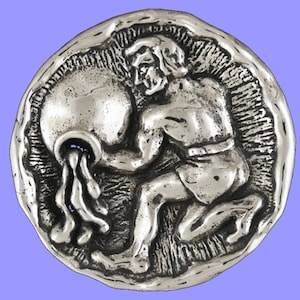 Sterling Silver Zodiac Aquarius Pendant