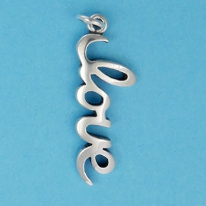 Sterling Silver Love Romance Charm