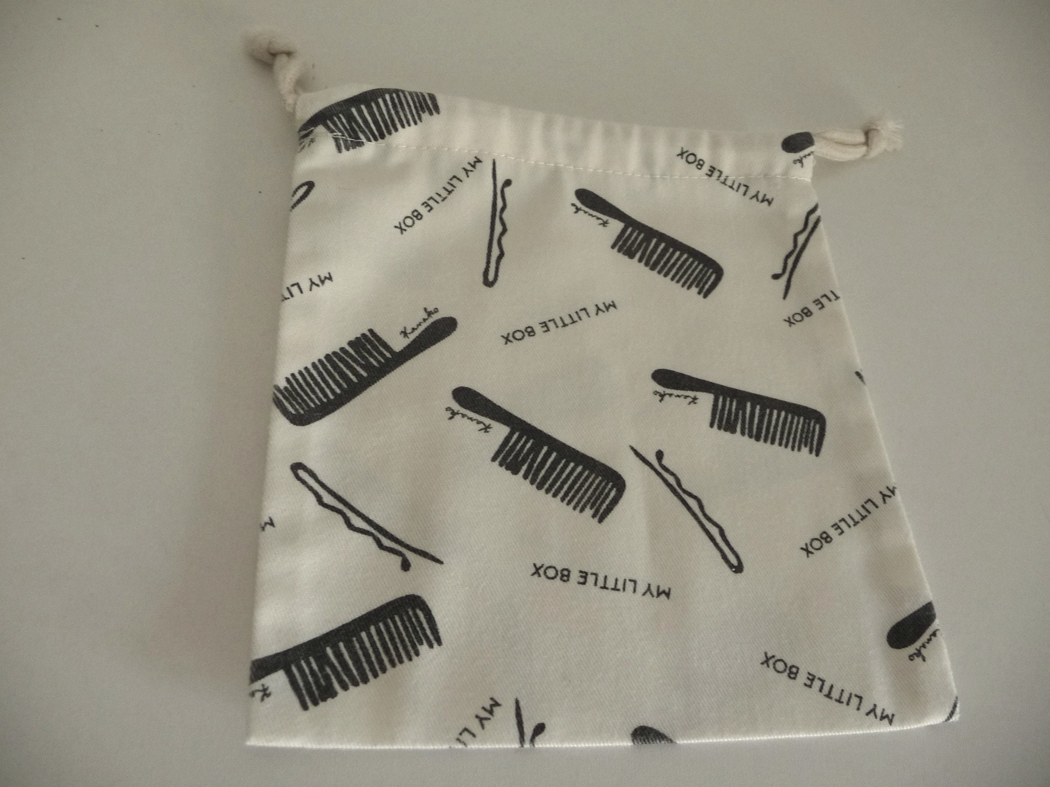 Petit Pochon Maquillage, Pochon Rangement, Coton