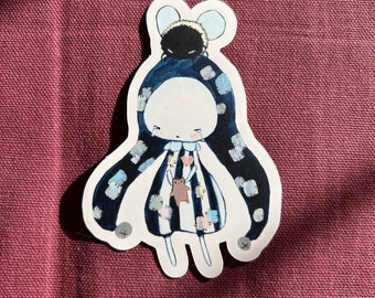 Patches and Friends Vinyl Art Sticker