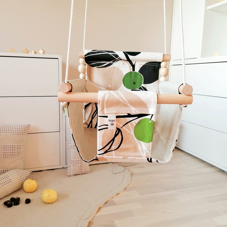 Silla de hamaca para niño pequeño columpio colgante para Etsy