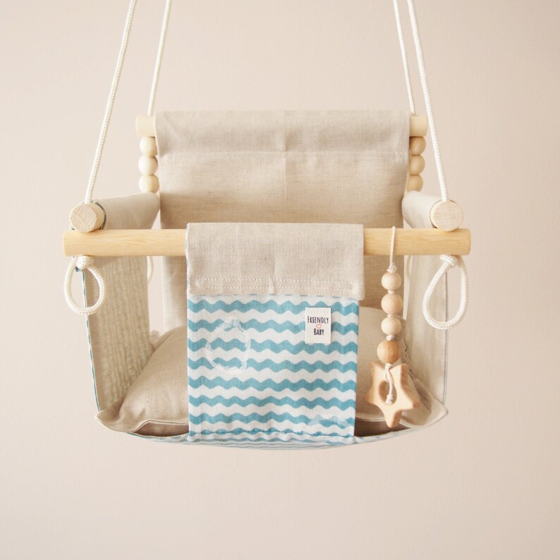 BABY HANGING SWING Infant hammock chair Nursery swing High Etsy