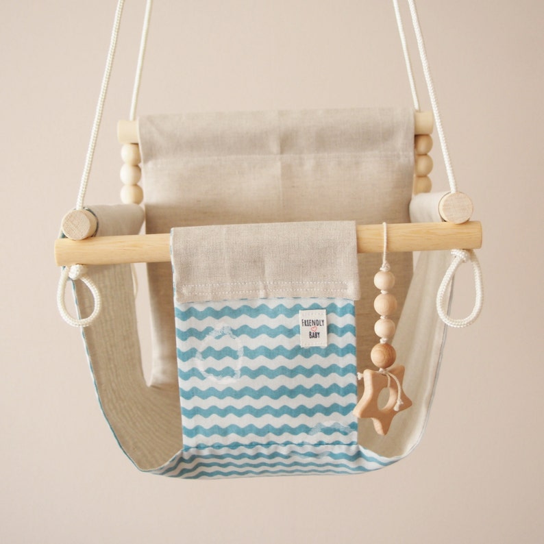 BABY HANGING SWING Infant hammock chair Nursery swing High Etsy