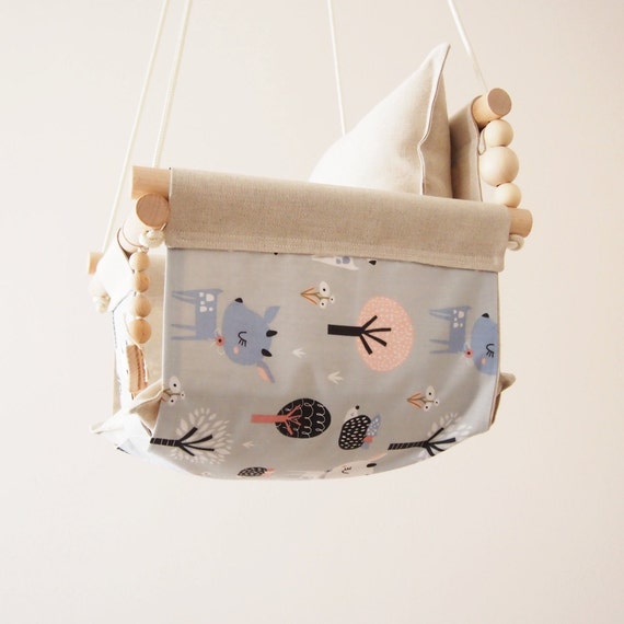 woodland baby swing