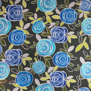 Windham Fabrics &quot;LULU&quot; by Another Point of View, Modern Floral Cotton Fabric, Modern Baby Quilting Fabric, Modern Kitchen Decor