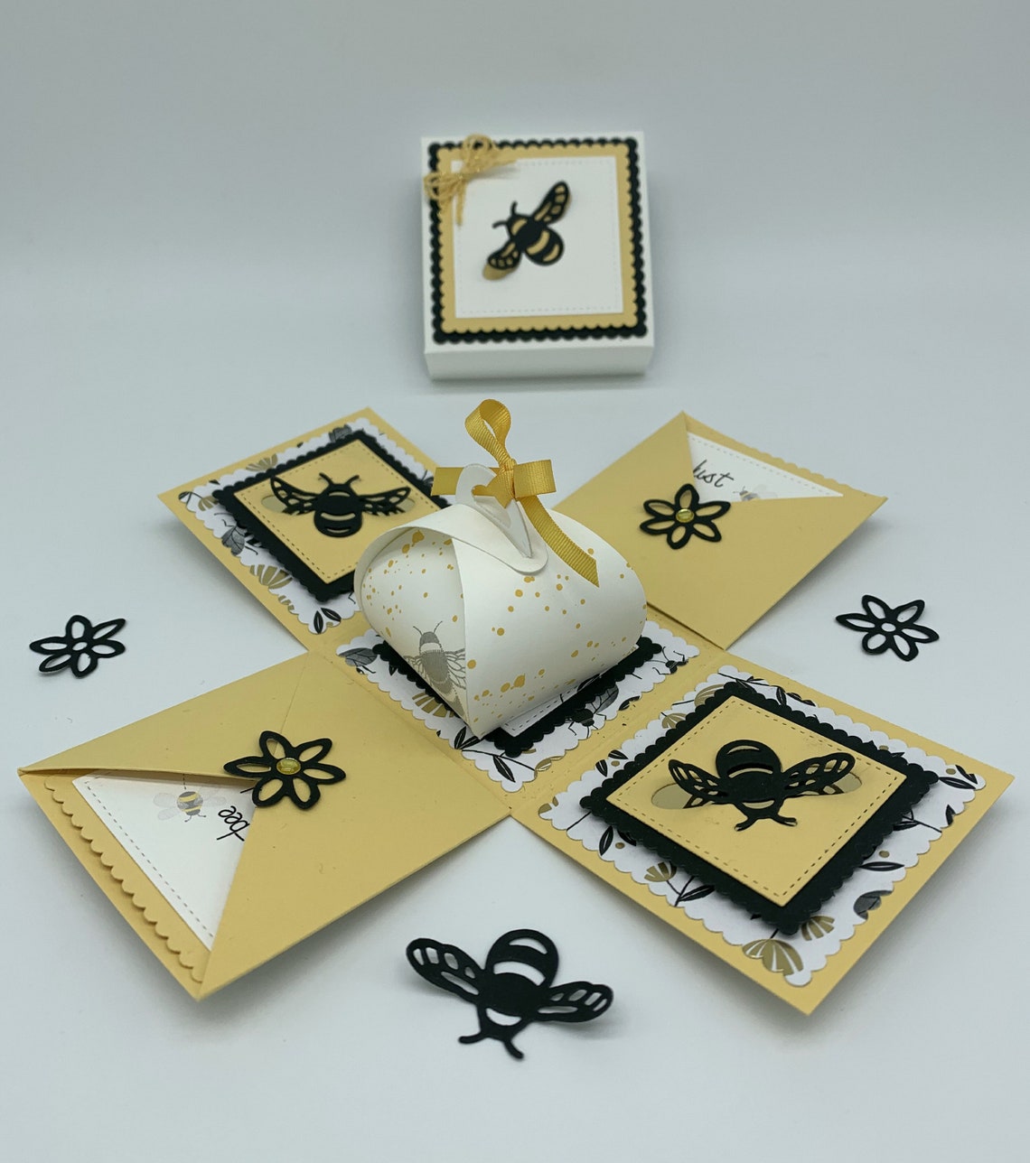 Exploding Bumblebee 3D Gift Box / Mothers Day Personalised