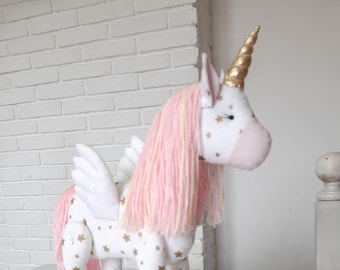 Licorne Licorne jouet Poupée Licorne Tissu licorne Douce Licorne