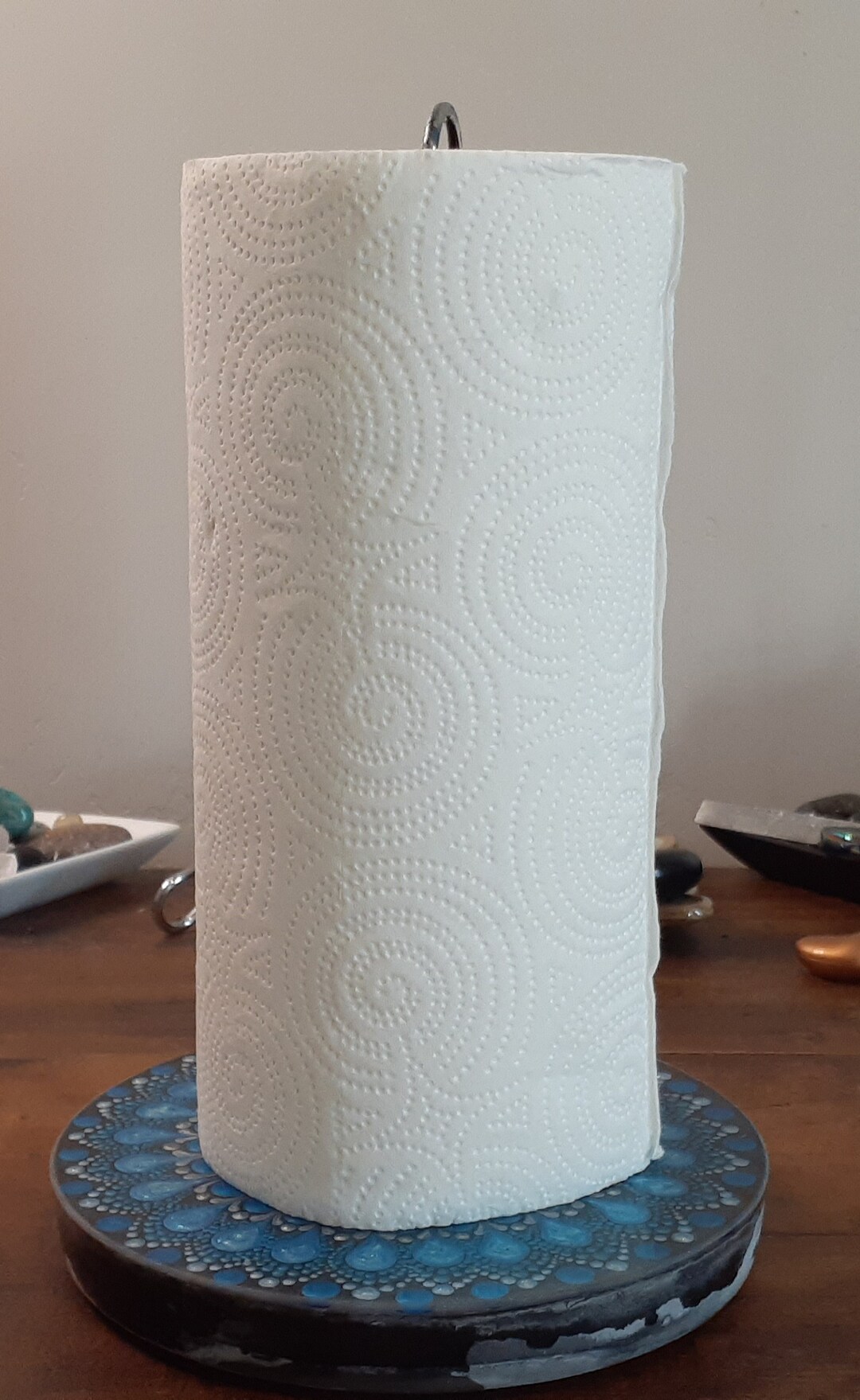 Handmade Paper Towel Holder Etsy