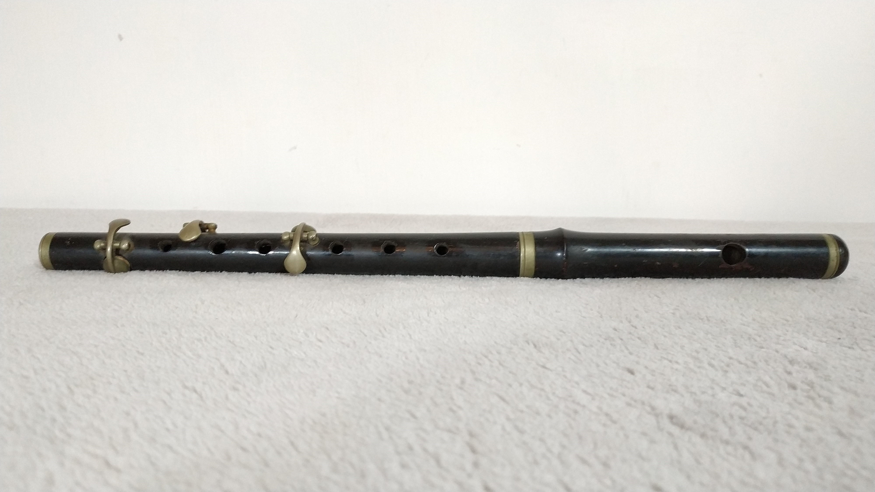 Antique Rosewood Fife Wooden Flute Or Piccolo Vintage Irish Etsy