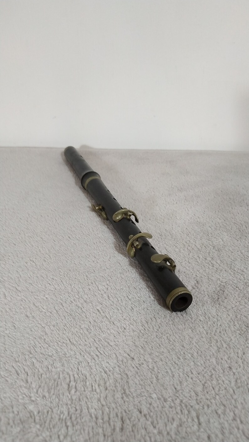 Antique Rosewood Fife Wooden Flute Or Piccolo Vintage Irish Etsy