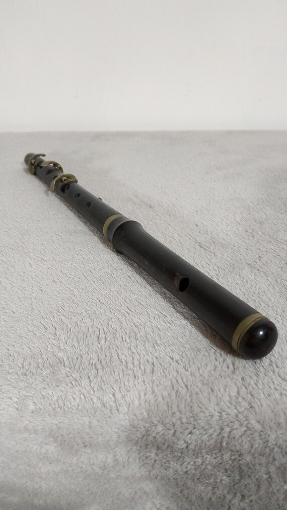 Antique Rosewood Fife Wooden Flute Or Piccolo Vintage Irish Etsy